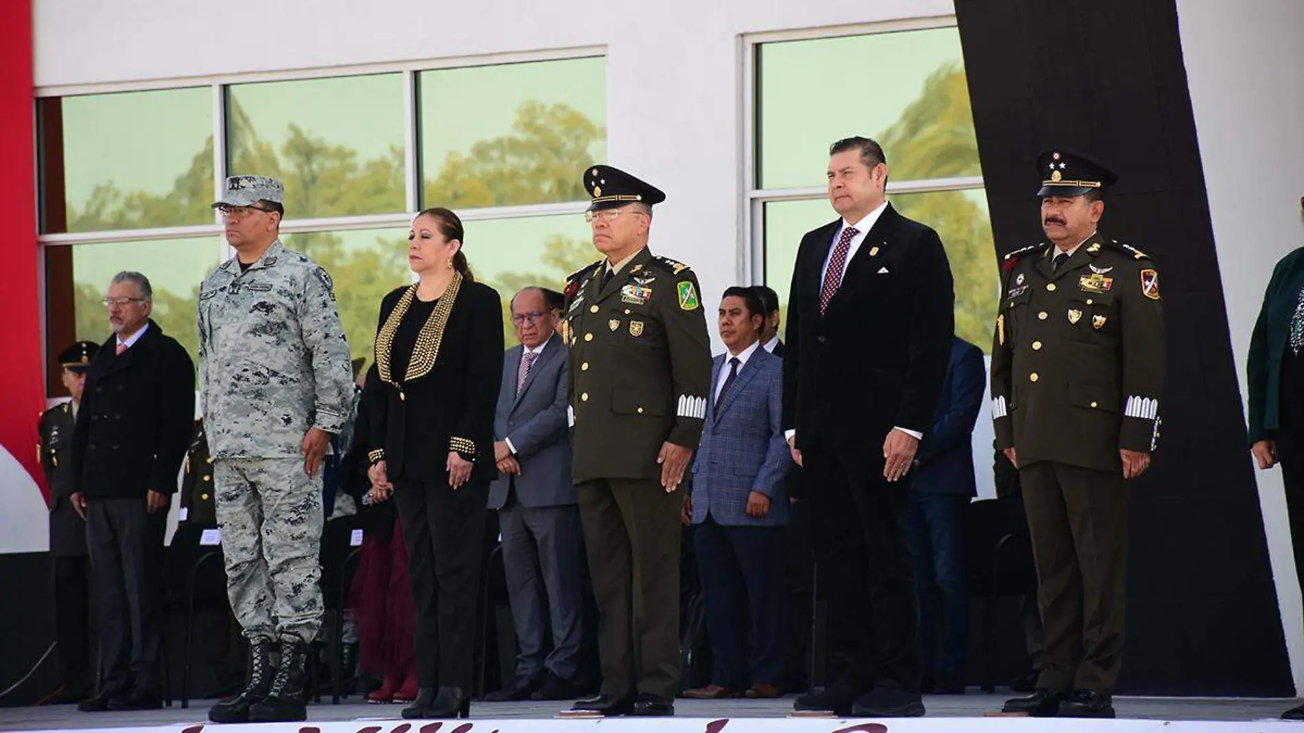 El gobernador, Alejandro Armenta Mier, presidió la mesa de seguridad desde la XXV zona militar